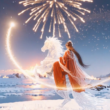 Пример кадра: Crystal Horse