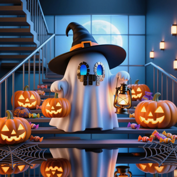 Пример кадра: Cute Ghost Transform