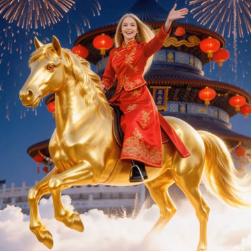 Пример кадра: Golden Horse Fortune
