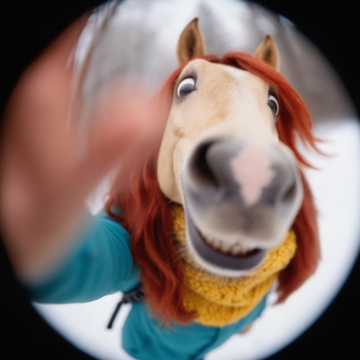 Пример кадра: Horse Mask