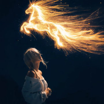 Пример кадра: Horse Year Firework