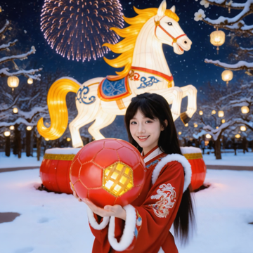 Пример кадра: Lantern Festival Cuju