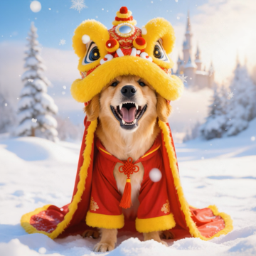 Пример кадра: Lion Dance Pet