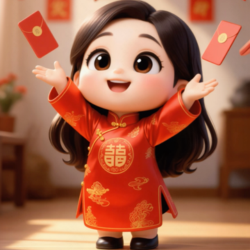 Пример кадра: Lucky Red Packet
