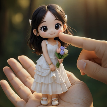 Пример кадра: Palm Sized Figure