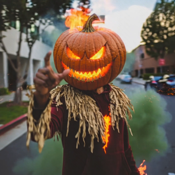 Пример кадра: Pumpkin Head Transform