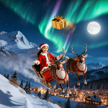 Пример кадра: Santa Express